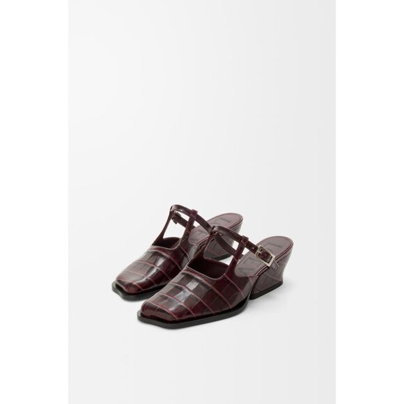 Loewe Onda Leather Sabot IT 37 Women - Picture 2 of 4